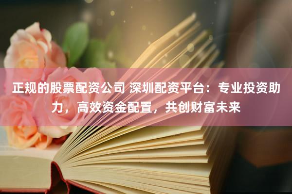 正规的股票配资公司 深圳配资平台：专业投资助力，高效资金配置，共创财富未来