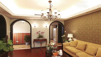 欧美风情三居室88平米25万 首开国风美域装修案例 杭州房天下家居装修网